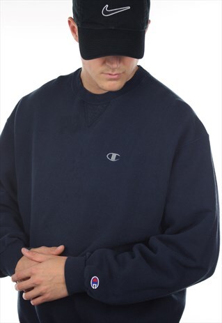 VINTAGE CHAMPION USA SMALL LOGO SWEATSHIRT JUMPER