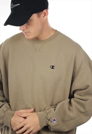 VINTAGE CHAMPION USA SMALL LOGO SWEATSHIRT JUMPER