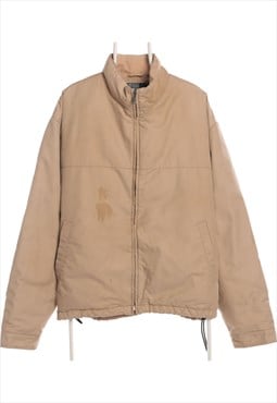 Vinted Ralph Lauren 90's Zip Up Puffer Jacket XLarge Beige