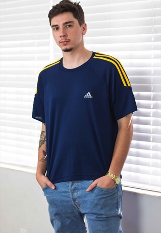 VINTAGE ADIDAS T-SHIRT LOGO 90S L 5
