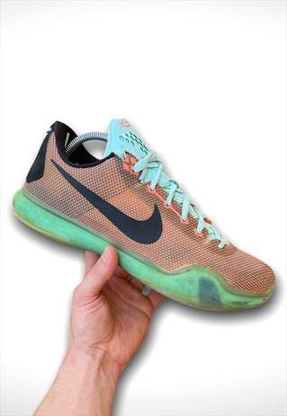 VINTAGE NIKE 2014 KOBE 10 EASTER PACK TRAINERS UK 9
