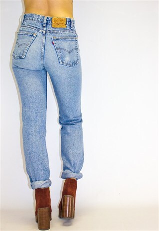VINTAGE WORN IN STONEWASH LEVI'S JEANS