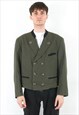 FRAUNSEE TRACHTEN Vintage L Men's Linen Blazer UK 42 US Suit