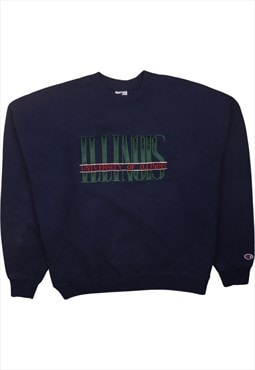 Vintage 90's Champion Sweatshirt University Of Illinois Crew