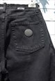 MOSCHINO 00S STOCK BLACK DENIM SHORTS