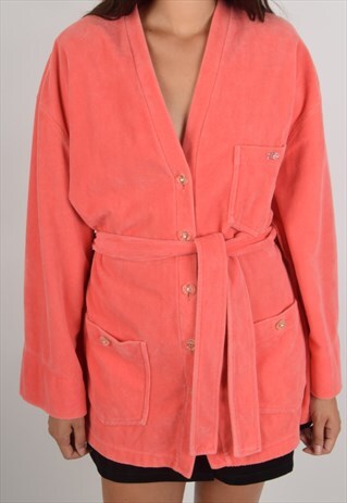 RARE SONIA RYKIEL FLUFFY KIMONO MADE IN FRANCE XL (844)