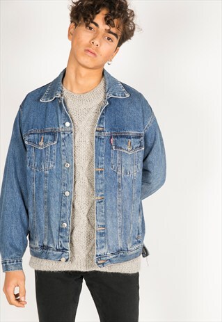 VINTAGE 80S LEVI'S DENIM JACKET / R1095