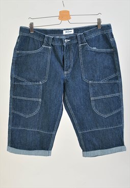 Vintage 00s cargo denim shorts 