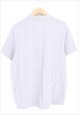 VINTAGE FIRETRAP POLO TOP GREY SHORT SLEEVE WITH POCKETS 