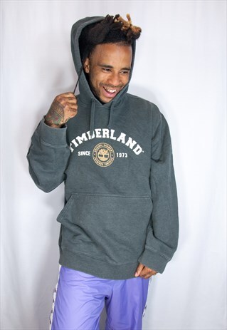 TIMBERLAND EMBROIDED VINTAGE HOODIE