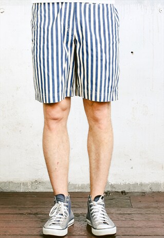 VINTAGE STRIPED SHORTS