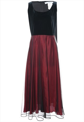 BEYOND RETRO VINTAGE JESSICA HOWARD EVENING DRESS - M