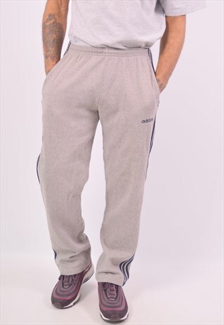 VINTAGE ADIDAS TRACKSUIT TROUSERS GREY