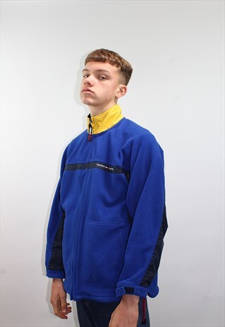 VINTAGE TOMMY HILFIGER FULL ZIP FLEECE
