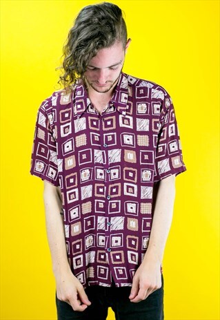 VINTAGE CRAZY PATTERN SHIRT