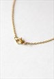 TRIANGLE NECKLACE GOLD CHAIN PENDANT GIFT FOR HER MINIMALIST