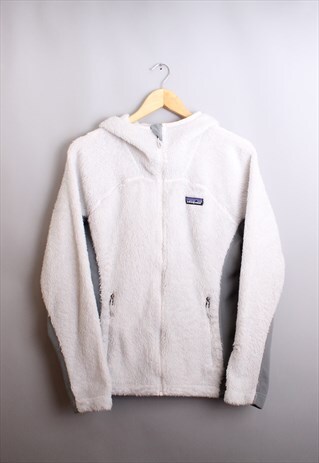 patagonia white zip up