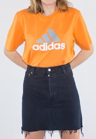 VINTAGE LEVIS REWORKED DENIM MINI SKIRT