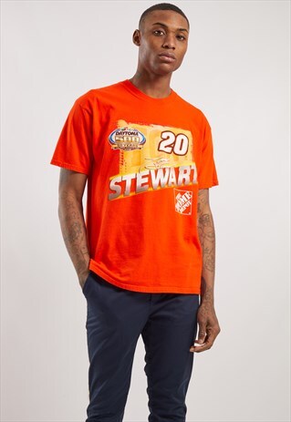 VINTAGE TONY STEWART 2008 NASCAR T-SHIRT