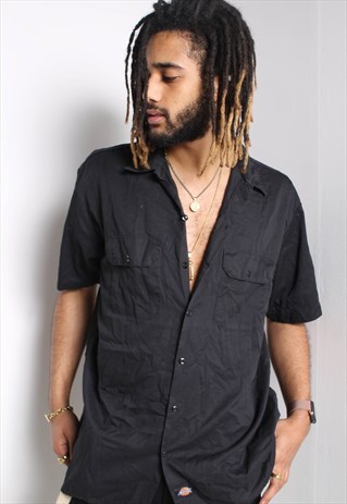 VINTAGE DICKIES SHIRT BLACK