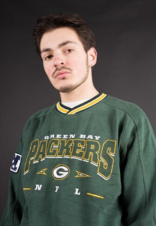 VTG GREEN BAY PACKERS NFL CREWNECK SWEATSHIRT BY LEE SPORTS