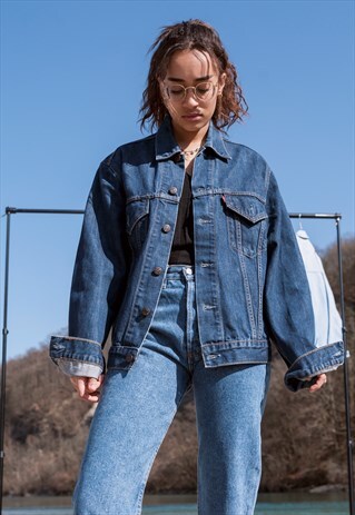 VINTAGE UNISEX LEVI'S DENIM JACKET (REF/748)