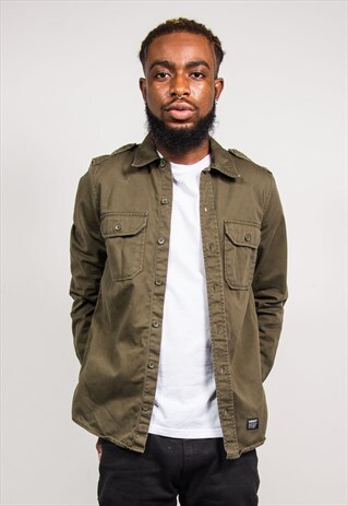 CARHARTT VINTAGE 90'S GREEN LONG SLEEVE SHIRT