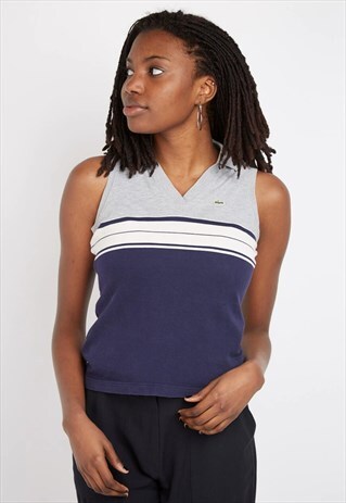 VINTAGE GREY LACOSTE TOP