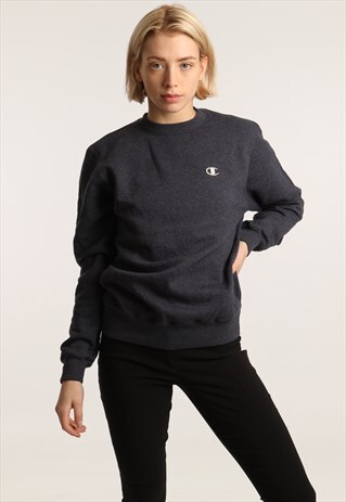 90S CHAMPION EMBROIDERED LOGO SWEATSHIRT