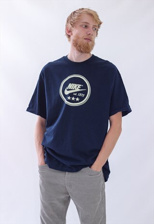 VINTAGE MENS NIKE BIG LOGO T-SHIRT