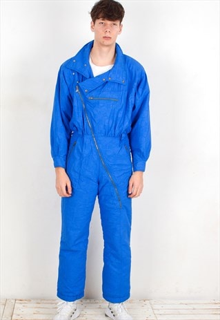ANBA of Austria Vintage M Mens Ski Snowsuit Jumpsuit, Nylon 