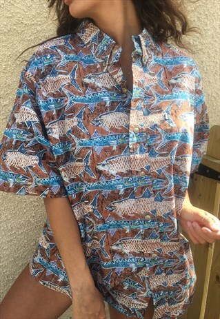 OVERSIZED RETRO 90S 80S VINTAGE UNISEX FESTIVAL SHIRT