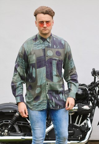LAMBERTINE BEAUTIFUL MOSAIC VINTAGE SHIRT