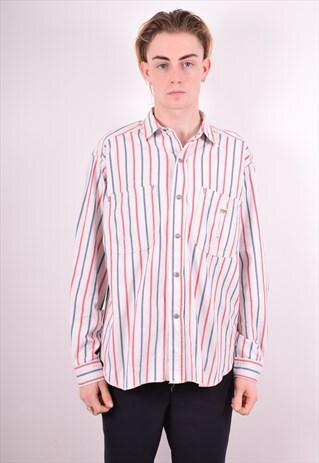 REPLAY MENS VINTAGE SHIRT LARGE MULTI 90S