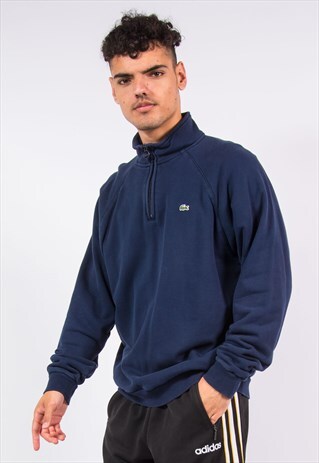 LACOSTE 1/4 ZIP SWEATSHIRT