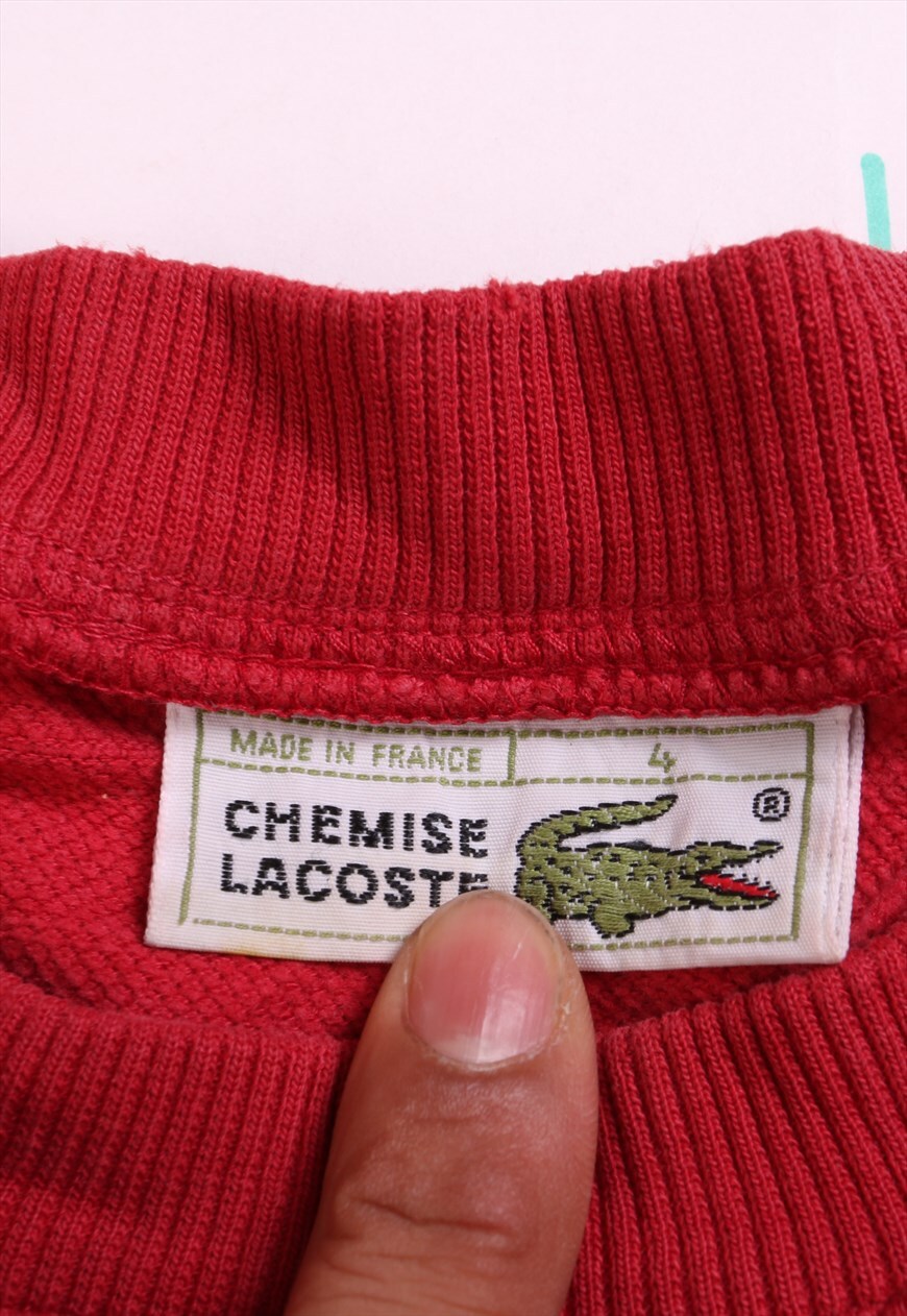 Sweat lacoste clearance vintage