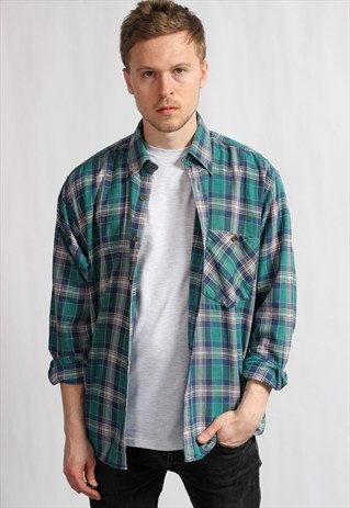 VINTAGE SKATER FLANNEL SHIRT