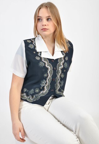 VINTAGE 80'S BLOUSE