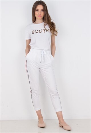 SIDE STRIPES TROUSERS