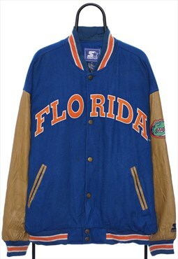 Vintage Starter Florida Gators Blue Varsity Jacket Mens