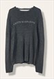Vintage Calvin Klein Jumper Jeans in Grey L