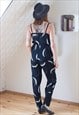 BLACK LONG STRAIGHT JUMPSUIT ALL IN ONE