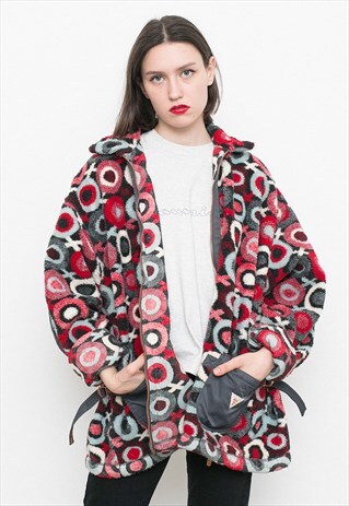 RED FLEECE JACKET