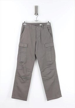 Patagonia Cargo Regular Fit High Waist Trousers in Grey - 42