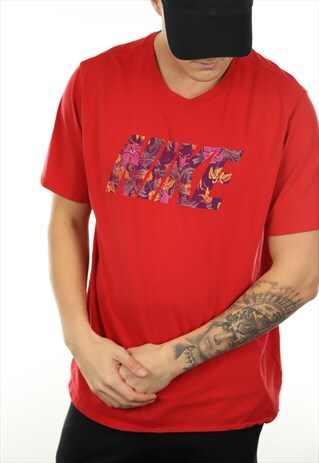 VINTAGE NIKE GRAPHIC SPELL OUT T SHIRT TEE