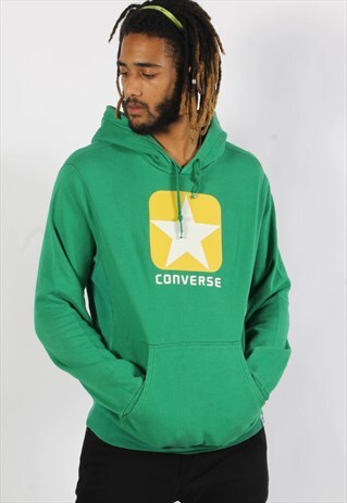 green converse hoodie