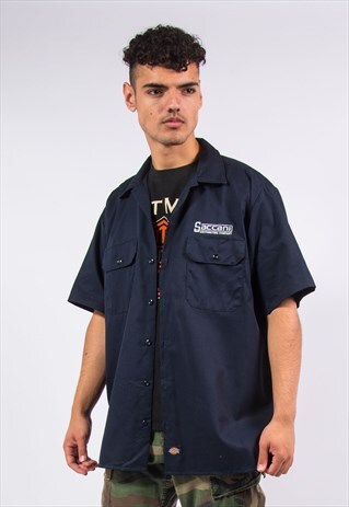 VINTAGE DICKIES USA WORK SHIRT