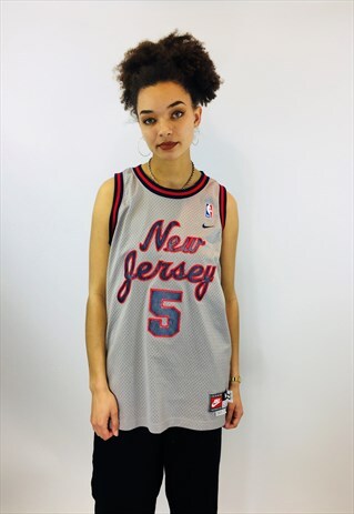 VINTAGE NIKE FESTIVAL BOHO NEW JERSEY NBA VEST