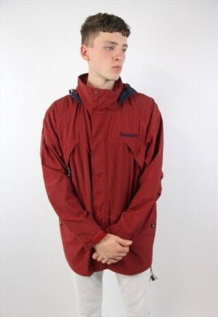 VINTAGE TIMBERLAND RED JACKET