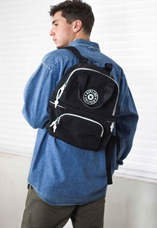 NEW VINTAGE KIPLING BACKPACK LOGO 90S X 19